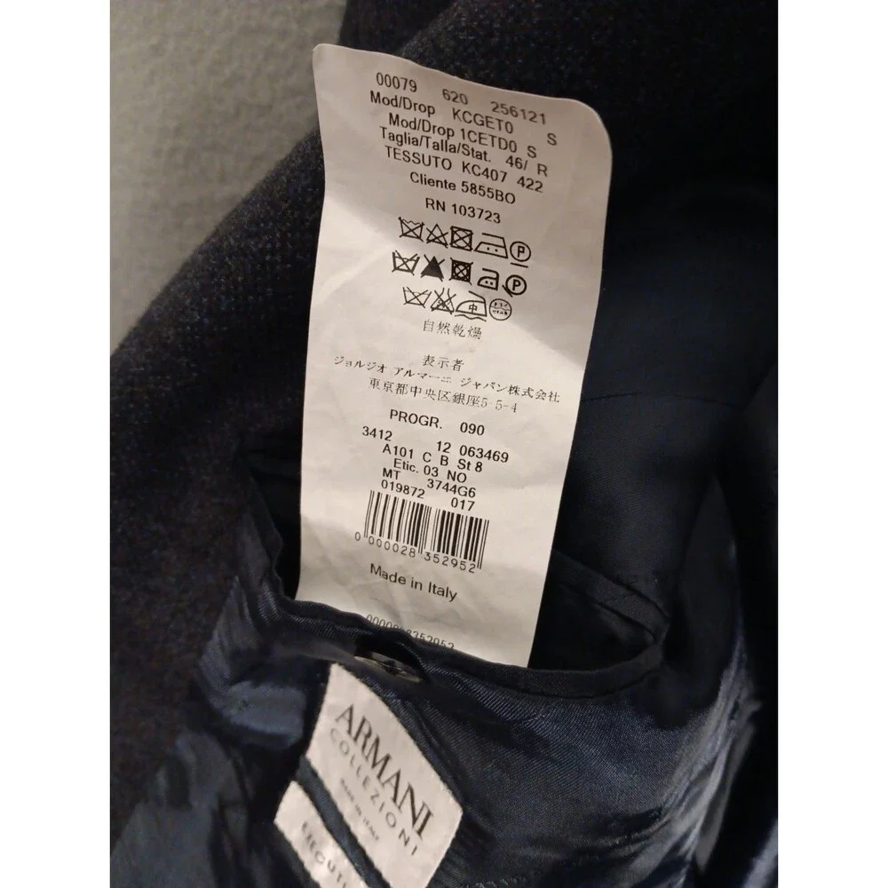 Armani Collezioni laine wool